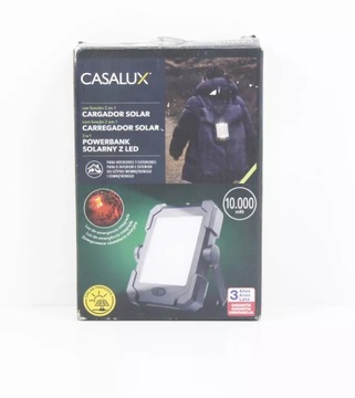 CASALUX POWERBANK SOLARNY 10000MAH + LAPA LED