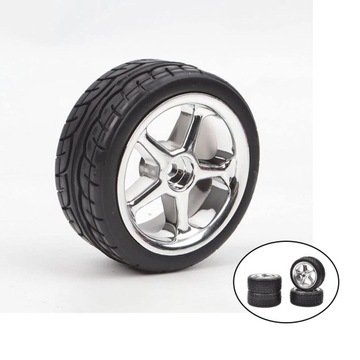 4x gumowe opony do gąsienic RC Yokomo Dirft Pack w skali 1/10