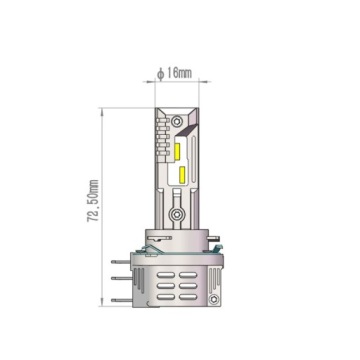 БЕСПЛАТНЫЙ ПОДАРОК ​​# НАБОР СВЕТОДИОДНЫХ ЛАМПОК M-TECH PRO SMART SERIES H15, СООТВЕТСТВУЮЩИЙ 1:1 CANBUS