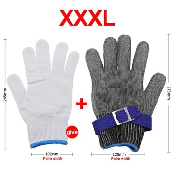 Anti-cutting metal gloves cutting and slaughtering