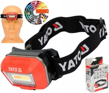 ВЫБОР ЦВЕТА ГОЛОВНОЙ ЛАМПЫ YATO CRI96+