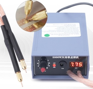 АППАРАТ ДЛЯ ТОЧЕЧНОЙ СВАРКИ АККУМУЛЯТОРНЫХ ЭЛЕМЕНТОВ МОЩНОСТЬЮ 5000ВТ 0-800А С ПЕДАЛЬЮ