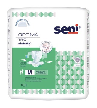 Pieluchy z pasem biodrowym Seni Optima TRIO M 10 szt.