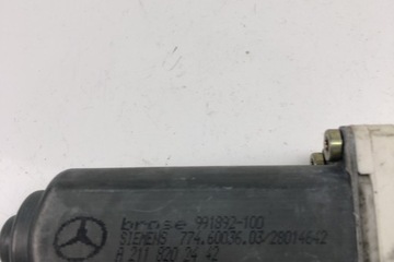 MOTOREK OKNO ZADNÍCH PRAVÝCH DVEŘE MERCEDES-BENZ E (W211) A2118202442
