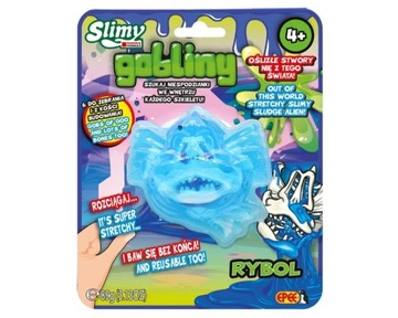 GOBLINY SLIMY RYBOL NIEBIESKI MASA PLASTYCZNA EPEE SZKIELET STWOREK