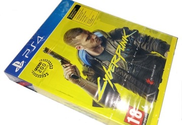 CYBERPUNK 2077 PS4/PS5 PO POLSKU POLIGRAFIA POLSKA(NOWA, FOLIA FABRYCZNA)