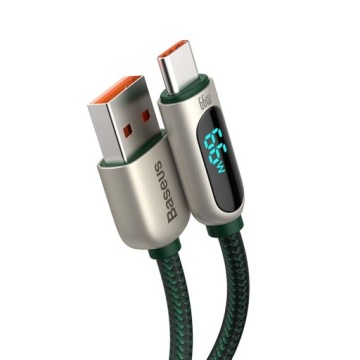 ТЕЛЕФОННЫЙ КАБЕЛЬ BASEUS STRONG USB-USB TYP C БЫСТРАЯ ЗАРЯДКА 66 Вт, 2 м