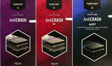 Montaż MyScreen AntiCRASH Folia ochronna CUT&USE