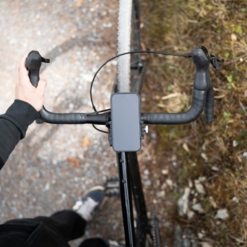 ДЕРЖАТЕЛЬ SPACECASE BIKE ДЛЯ ТЕЛЕФОНА, РУЛЯ ВЕЛОСИПЕДА, АЛЮМИНИЙ, ПРОЧНЫЙ