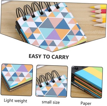 2 kartki samoprzylepne strona podkładka do robienia notatek naklejki notesy