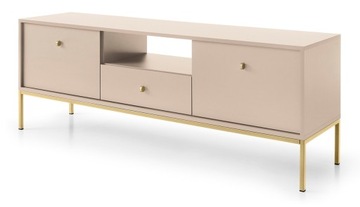 Комплект мебели для гостиной, система MONO 2 BEIGE, ножки золотые.