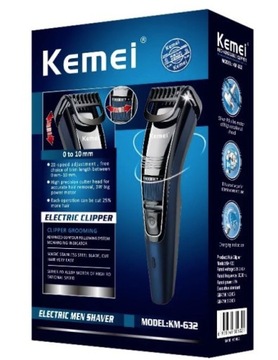 Профессиональная машинка для стрижки волос KEMEI BEARD в ПОДАРОК