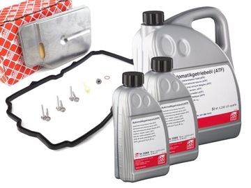 FEBI SADA OLEJ FILTR SKŘÍŇ AUTOMAT MERCEDES ML W164 W166