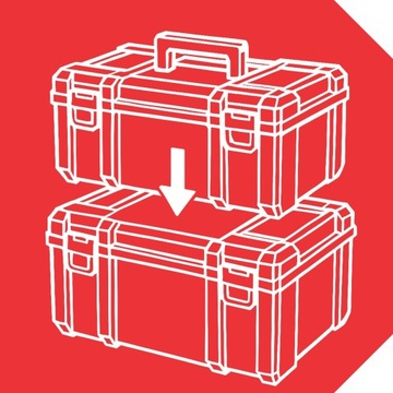 Qbrick System Pro Brane2 Toolbox2.0 Expert Red Ultra HD Custom 9,5 л+4,5 л.