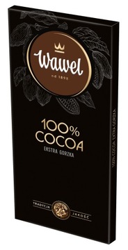 Шоколад горький Премиум 100% какао 80г Wawel