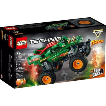 LEGO Technic 2 в 1 — Дракон Monster Jam (42149)