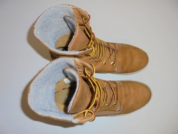 Skórzane buty firmy Timberland. Rozmiar 35,5.