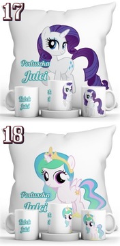 НАБОР MY LITTLE PONY: КРУЖКА + ПОДУШКА + ИМЯ
