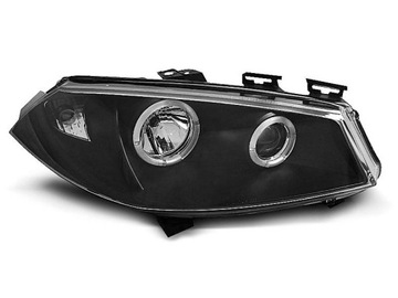 Lampy przednie Renault Megane II 02-05 Angel Eyes