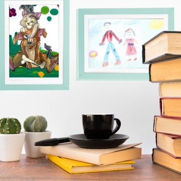 Art Frame для фотографий и фотографий для детей открыл A4 33x24cm