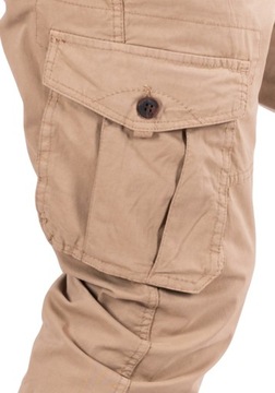 БРЮКИ-КАРГО ALFREDO CAMEL, УЗКИЕ, размер 29