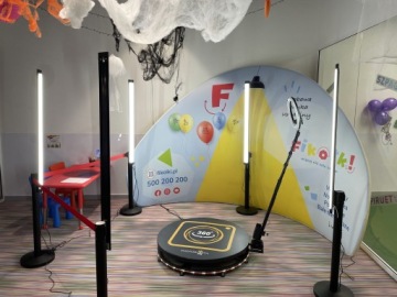 360 фотобудка Светодиодная видеобудка Применение