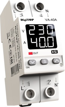 Przekaźnik napięciowy z kontrolą prądu VA-40A G3W