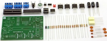 Iluminofonia LED RGB, DIY, AVT1853 B