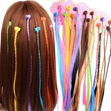 Косы, наращивание волос, 6 шт, 3 дюйма