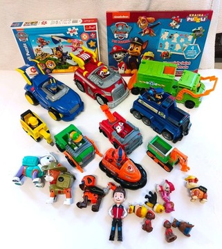 PSI PATROL MARSHALL FIGURKA POJAZD WÓZ STRAŻACKI Chase Rubble auta