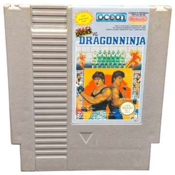 Gra BAD DUDES VS DRAGONNINJA Nintendo NES #2