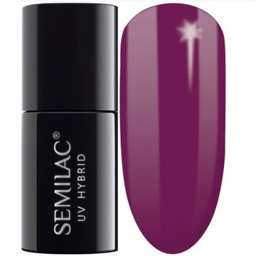 SEMILAC Lakier hybrydowy 012 Pink Cherry - 7 ml