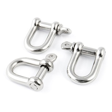 Дужка прямая продольная, НЕРЖАВЕЮЩАЯ НЕржавеющая сталь, Кислотостойкая, 7 мм, 5 шт.