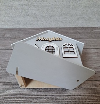 Деревянный, большой поросший берег XXL, с названием отличного подарка