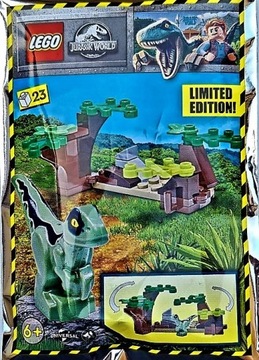 LEGO Jurassic World 122217 Raptor w ukryciu