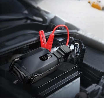 BASEUS POWER BANK STARTER START BOOSTER TORCH 20000мАч + ЗАЖИМЫ