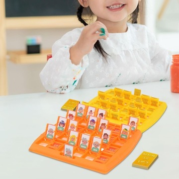 Карты персонажей игры-угадайки, образовательная игрушка, новая игра-головоломка, желтый цвет