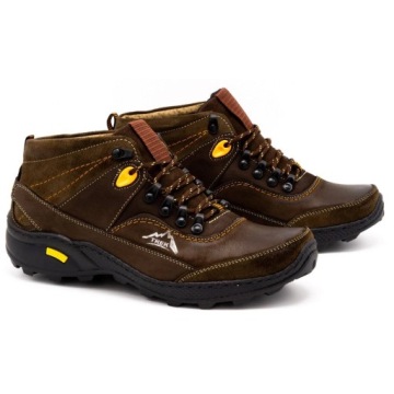 КОЖАНЫЕ ТУФЛИ МУЖСКИЕ ЗИМНИЕ УТЕПЛЕННЫЕ 139 КОРИЧНЕВЫЕ 42