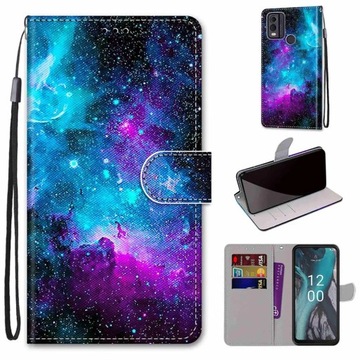 CASE, LEATHER COVER, MAGNET, FOR Nokia C32 / C22
