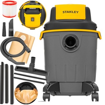 STANLEY WORKSHOP ПЫЛЕСОС ПРОМЫШЛЕННЫЙ СУХОЙ ВЛАЖНЫЙ МОЩНЫЙ ВЫДУВ