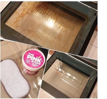 Паста Pink Stuff 0,85л многофункциональная чистка + щетка для затирки