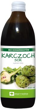 Sok z karczocha, suplement diety, 500 ml