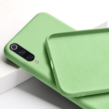 ETUI DO XIAOMI MI 9 SE SILIKON KOLOR CASE + SZKŁO