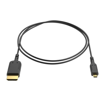 Super Cienki Kabel eXtraThin Micro HDMI - HDMI 80cm - 8Sinn