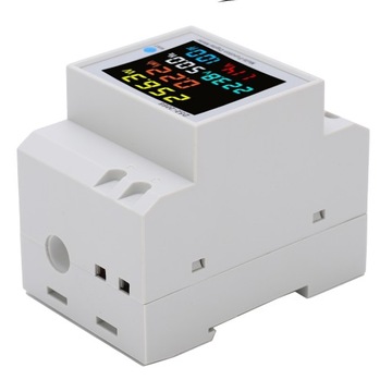 D522066 Бытовой счетчик ватт-часов, 220 В, рельсовый тип