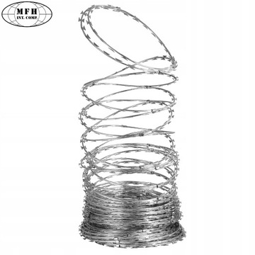 ОЦИНКОВАННАЯ ПРОВОЛОКА С ШП 50м MFH СПИРАЛЬНАЯ ЗАЩИТА