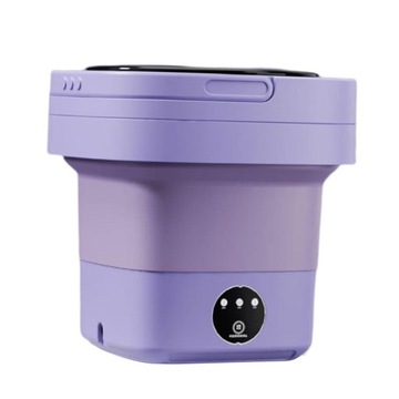 Pralka podróżna 6,5 l, elektryczna, praktyczna, mini, różowa