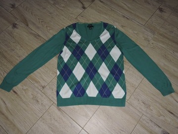 TOMMY HILFIGER SWETER LOGOWANY ROZM XL