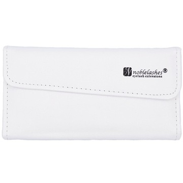 Białe etui na pęsety duże Noble Lashes