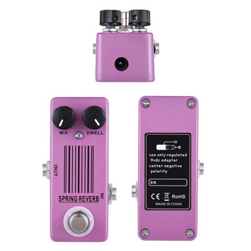 MOSKYAudio MP-51 Мини-сингловая гитара Spring Reverb